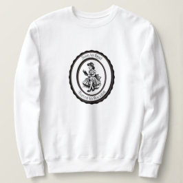 Geboren um zu lesen, gezwungen zu sozialisieren sweatshirt