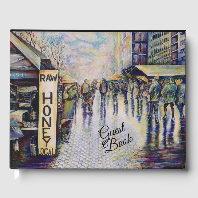 Geboren unter einem schlechten Zeichen Gästebuch (Vorderseite)