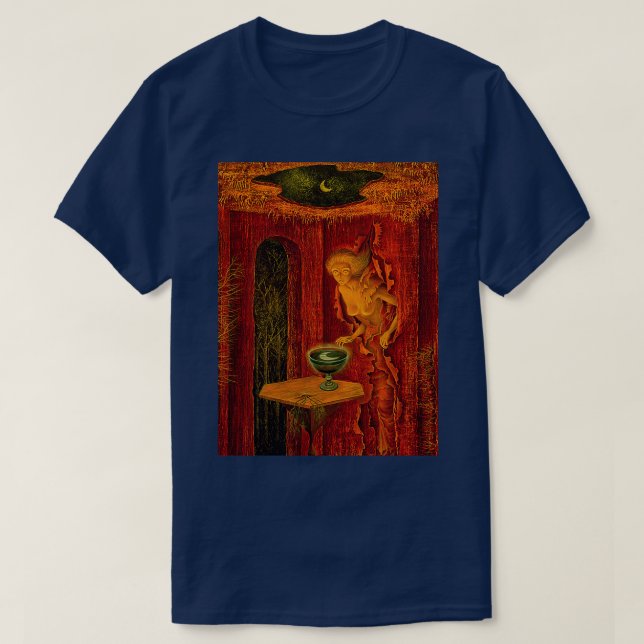 Geboren von Remedios Varo T-Shirt (Design vorne)