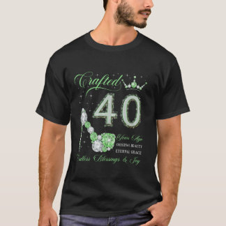 Geboren vor 40 Jahren 40. Geburtstag 40 Jahre alt  T-Shirt