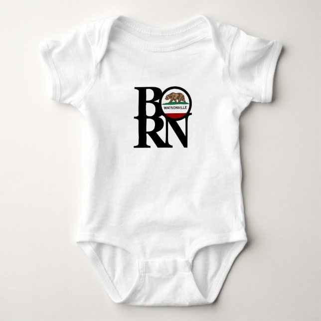 GEBOREN Watsonville Baby Strampler (Vorderseite)