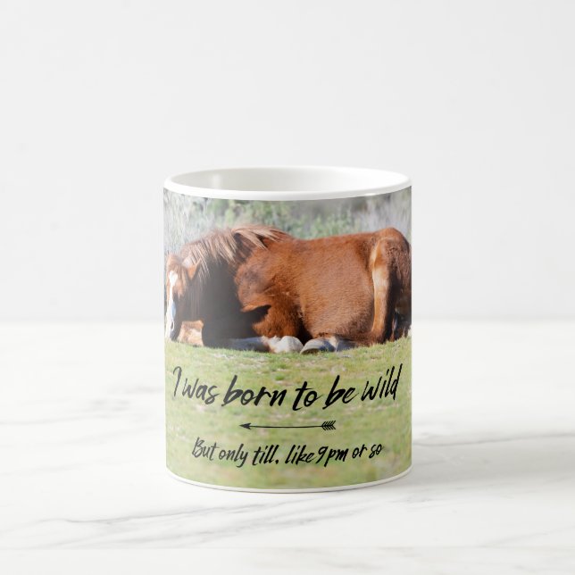Geboren, wild zu sein kaffeetasse (Mittel)