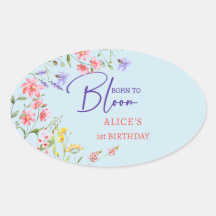 Geboren, wilde Blume zu blühen Kindergeburtstag