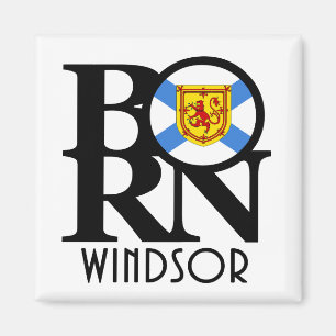 GEBOREN Windsor Nova Scotia Magnet