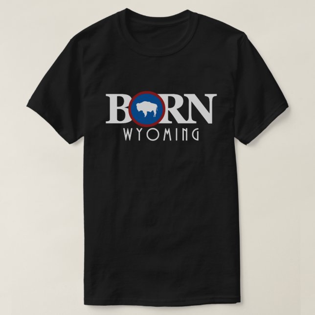 GEBOREN Wyoming T-Shirt (Design vorne)