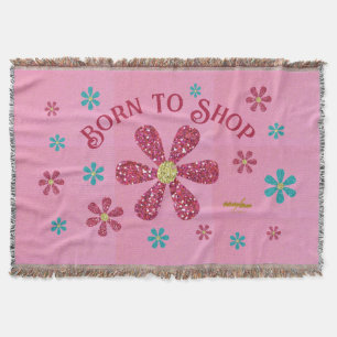 Geboren zu bestellen dekorative Throw Blanket Decke