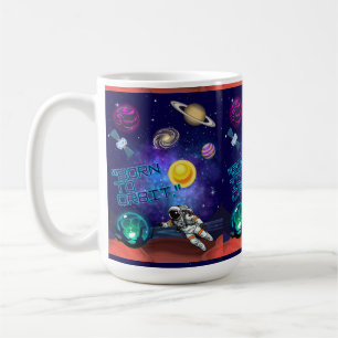 GEBOREN ZU BESTELLEN KAFFEETASSE
