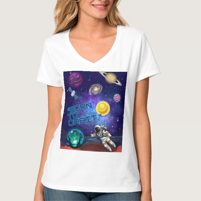 GEBOREN ZU BESTELLEN T-Shirt (Vorderseite)