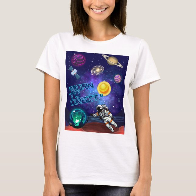 GEBOREN ZU BESTELLEN T-Shirt (Vorderseite)