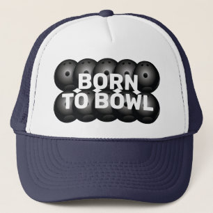 Geboren zu Bowl Bowling League Spaß Truckerkappe