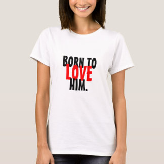 Geboren zu den Liebe-Paar-Shirts T-Shirt