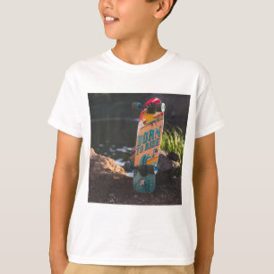 Geboren zu fahrende Skateboard T-Shirt