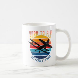 Geboren zu fliegen, aber zu arbeiten gezwungen - P Kaffeetasse