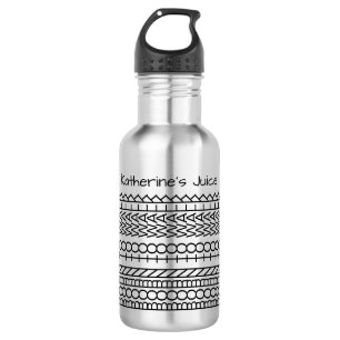 Geboren zu Fuß und Name versteckte Meldung 143BW W Edelstahlflasche