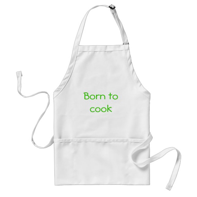 Geboren zu kochen schürze (Vorne)