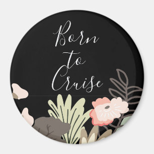 Geboren zu Kreuzfahrtschiff Stateroom Door Marker Magnet