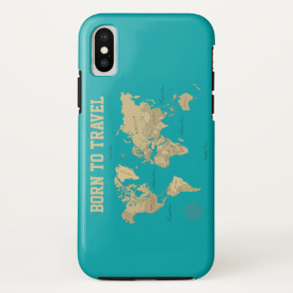Geboren zu reisen Case-Mate iPhone hülle