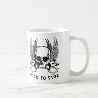 Geboren zu reiten tasse