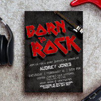 Geboren zu Rock - Babydusche