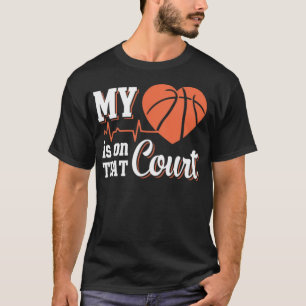 Geboren zu spielen Basketball gezwungen, zur Schul T-Shirt
