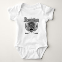 Geboren zu spielen (Russisch) Baby Bodysuit