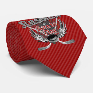 Geboren zu spielen (Russisch) Neck Tie Krawatte