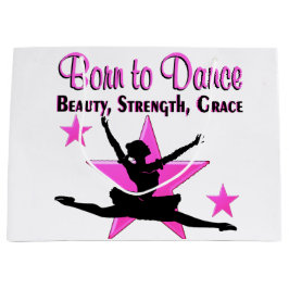 GEBOREN ZU TANZEN GROßE GESCHENKTÜTE