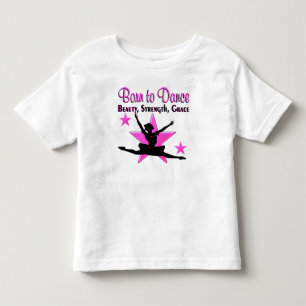 GEBOREN ZU TANZEN KLEINKIND T-SHIRT