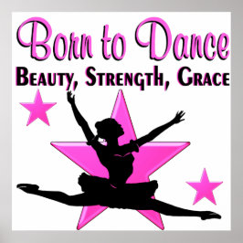 GEBOREN ZU TANZEN POSTER