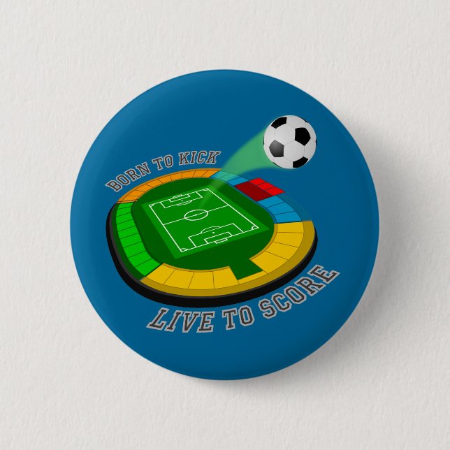 Geboren zu treten, Live Knopf zählen Button (Vorderseite)