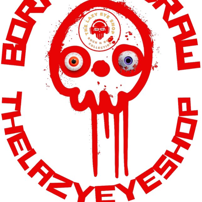 Geboren zu Zeichnend Collage Design T-Shirt (Von Creator hochgeladen)