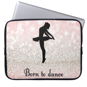 Geboren zum Dance Sparkle Dancer Notebook Laptopschutzhülle
