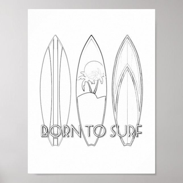 Geboren zum Färben von Erwachsenen Poster (Vorne)