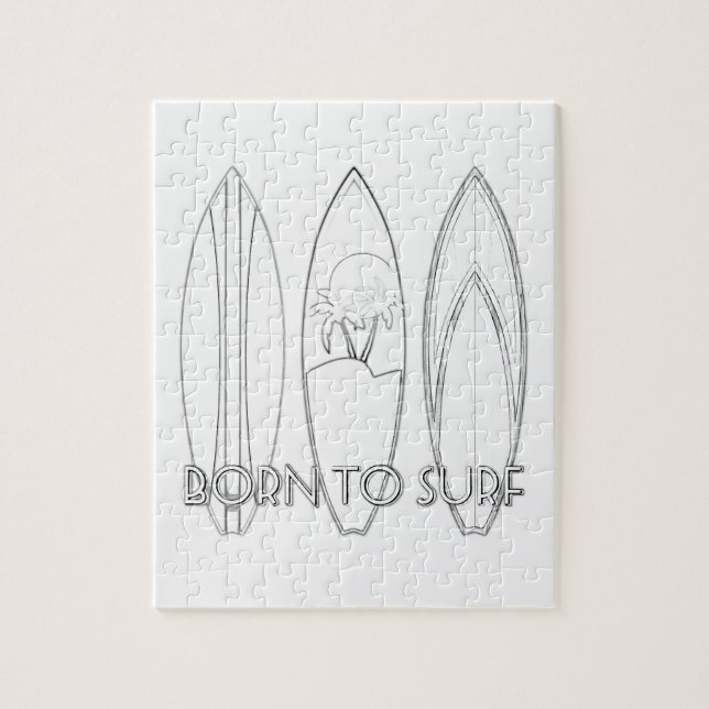 Geboren zum Farbpuzzle für Erwachsene Puzzle (Vertikal)