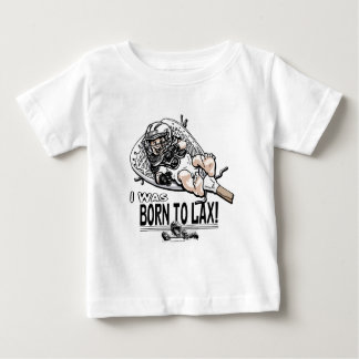 Geboren zum LaX Lacrosse-Gang Baby T-shirt