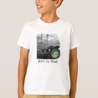 Geboren zum Lesen des T - Shirt Bookworm