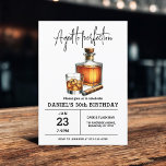 Geboren zum Perfection Whisky Zigarre 30. Geburtst Einladung<br><div class="desc">Heben Sie ein Glas, um stilvoll zu feiern mit diesem Erwachsenen Whiskey Bourbon Birthday Party Einladung. Mit einem rustikalen und dennoch raffinierten Design, das von klassischen Whisky-Labels inspiriert wird, ist diese Einladung perfekt für Liebhaber von edlen Spirituosen. Mit mutiger Typografie und reichen, erdigen Tönen Set es die Stimmung für eine...</div>