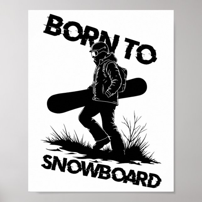 Geboren zum Snowboard1 Poster (Vorne)