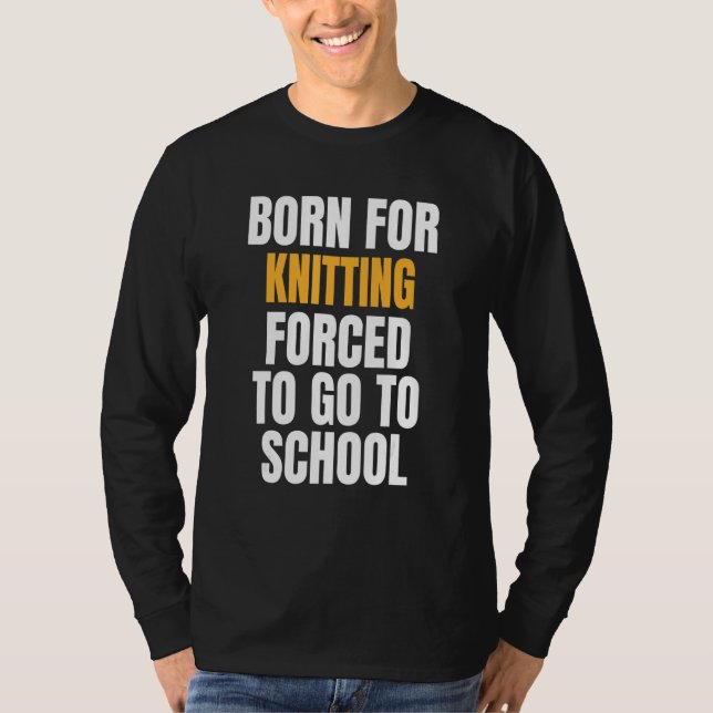 Geboren zum Stechen T-Shirt (Vorderseite)