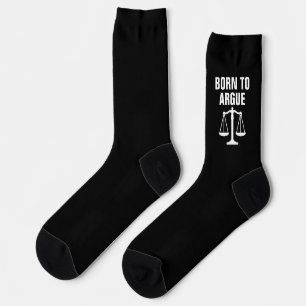 GEBOREN ZUM STREITEN,Einzigartige Geschenke für An Socken