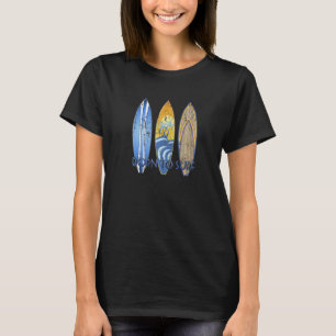 Geboren zum Surfen gezwungen zum Surfen T-Shirt