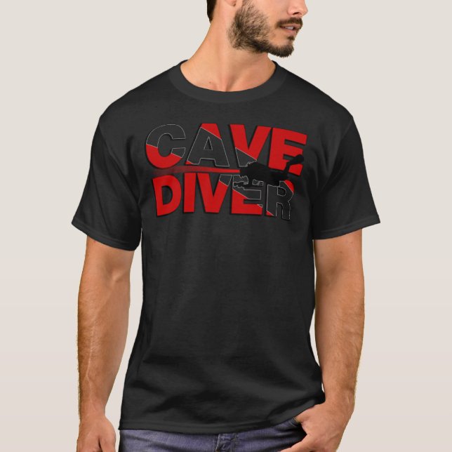 Geboren zum Tauchen Scuba Diver Classic T - Shirt (Vorderseite)