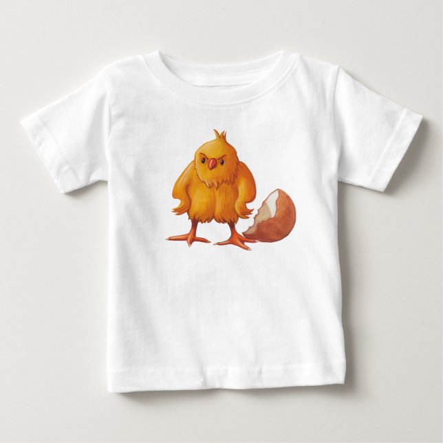 Geboren zur Bekämpfung Baby T-shirt (Vorderseite)
