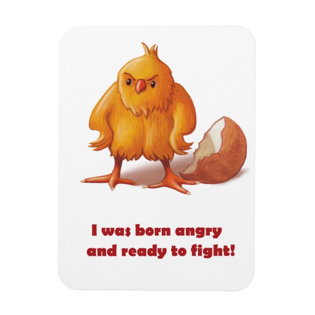 Geboren zur Bekämpfung Magnet (Vertikal)