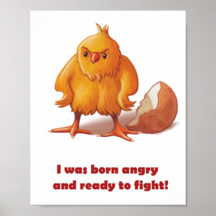 Geboren zur Bekämpfung Poster