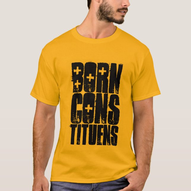 Geborene Bestandteile T-Shirt (Vorderseite)