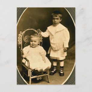 Geborene Brüder, für immer Freunde Postkarte