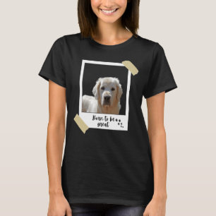 Geborene diese große Niedliche Golden Retriever Hu T-Shirt