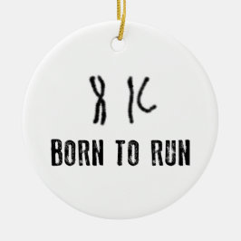 Geborene DNA ausführen Keramikornament