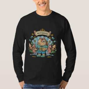 Geborene Fischerei T-Shirt